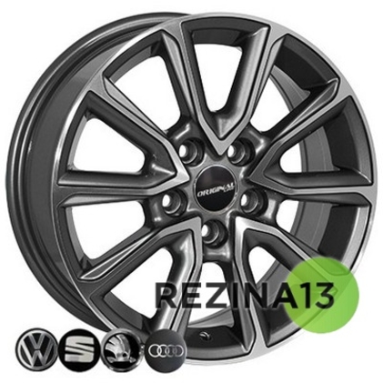 ZW BK5344 6,5x16 5x112 ET40 DIA57,1 (GP)