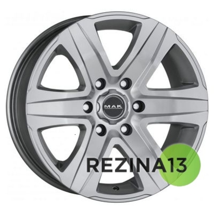 Mak Stone 6 6,5x16 6x139,7 ET25 DIA100,1 (silver)