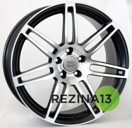 WSP Italy Audi (W557) S8 Cosma Two 8x18 5x112 ET45 DIA57,1 (black polished)