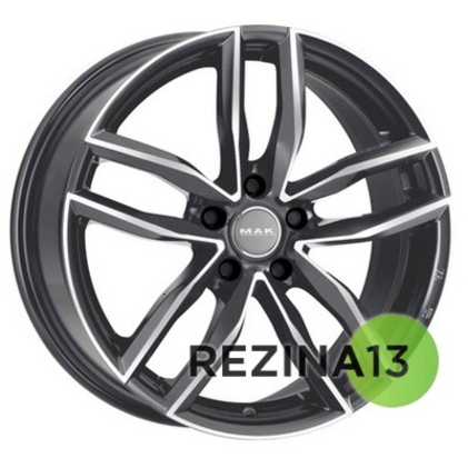 Mak Sarthe 8x18 5x112 ET28 DIA66,5 (gun metal mirror)