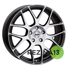Autec Hexano 7,5x17 5x120 ET37 DIA70,1 (matt black polished)