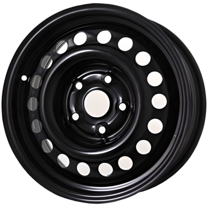 Steel Kapitan 5,5x14 4x108 ET47,5 DIA63,4 (black)