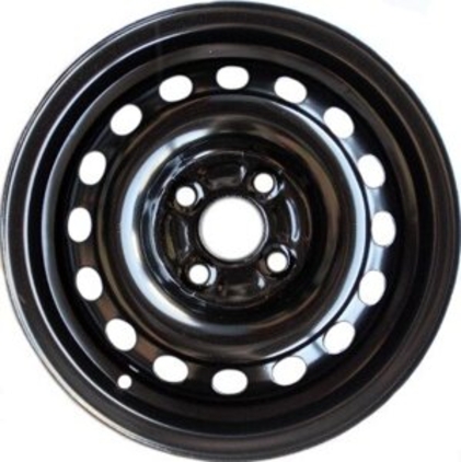 Steel Kapitan 5,5x14 4x108 ET24 DIA65,1 (black)