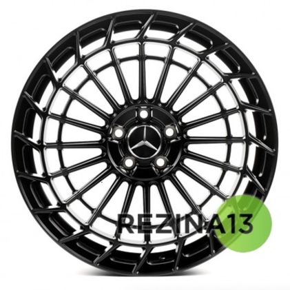 Replica Mercedes (MR0359) 8,5x19 5x112 ET35 DIA66,6 (gloss black machined face)
