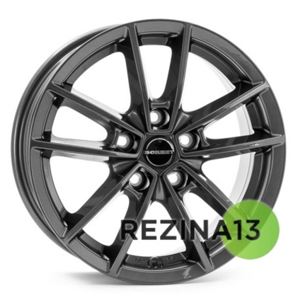 Borbet W 6x15 5x112 ET43 DIA57,1 (crystal silver)