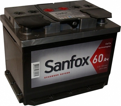 Sanfox 6СТ-60 Аз(AзЕ) 480A