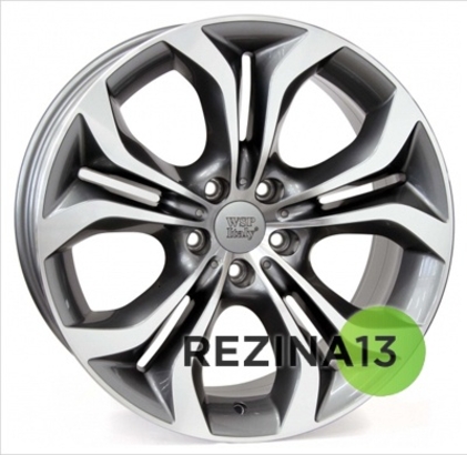 WSP Italy BMW (W674) Aura 9x19 5x120 ET37 DIA74,1 (anthracite polished)