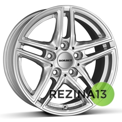 Borbet XR 7,5x17 5x112 ET29 DIA66,6 (brilliant silver)