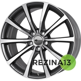 Brock B32 9x21 5x120 ET48 DIA72,6 (himalaya grey full polished)