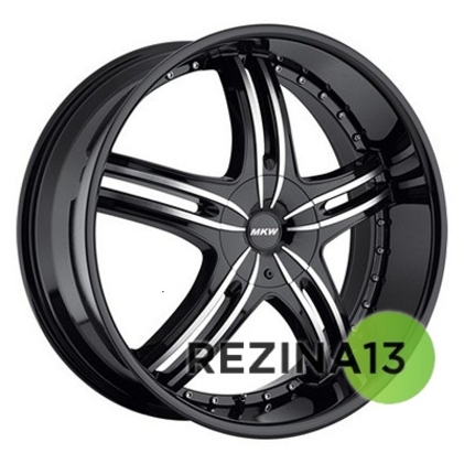 MKW (Mi-tech) M-105 9,5x22 6x139,7 ET18 DIA106,1 (satin black)