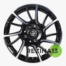 WSP Italy Renault (WD009) Moon W 6x15 4x100 ET31 DIA60,1 (gloss black polished)