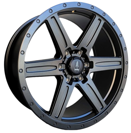 Voin Yukon 6 9x20 6x135 ET25 DIA87,1 (matt gun metal)