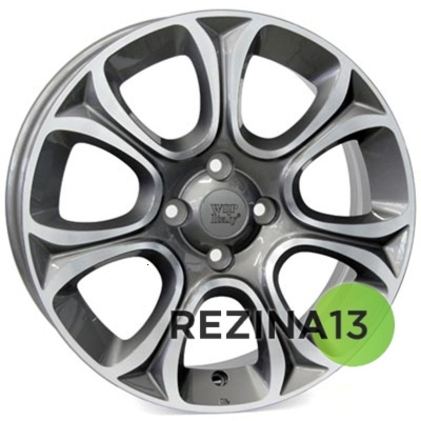 WSP Italy Fiat (W163) Evo 6x16 4x100 ET45 DIA56,6 (anthracite polished)