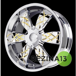Verde V54 Poison 8,5x20 6x139,7 ET25 DIA108,1 (gold)