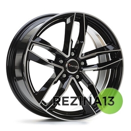 Avus AF16 9x20 5x112 ET40 DIA66,6 (black polished)