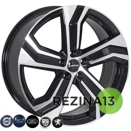ZW BKY0143 8x19 5x108 ET45 DIA63,4 (BP)