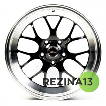 Cast Wheels CW7009 8,5x18 5x120 ET25 DIA72,6 (black machined lip milling)