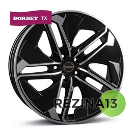 Borbet TX 9x21 5x112 ET40 DIA66,6 (black polished)