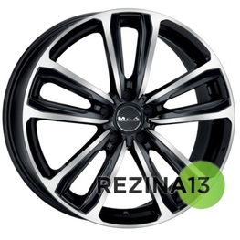 Mak Magma 7x17 4x100 ET45 DIA72 (black mirror)