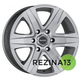 Mak Stone 6 8,5x20 6x139,7 ET20 DIA106,1 (silver)