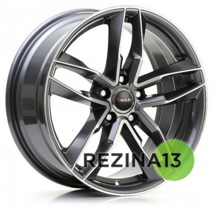 Avus AF16 8,5x20 5x112 ET45 DIA66,6 (anthracite polished)