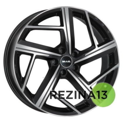 Mak Qvattro 8x18 5x112 ET39 DIA66,6 (black mirror)
