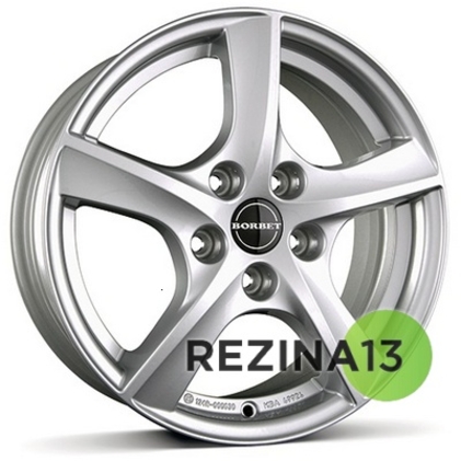 Borbet TL2 7x17 5x112 ET40 DIA57,1 (brilliant silver)