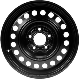 Steel Kapitan 6x15 4x100 ET43 DIA57,1 (black)