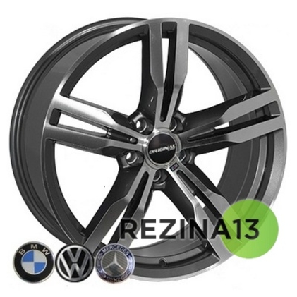 ZW BK5327 9,5x19 5x112 ET30 DIA66,6 (GP)