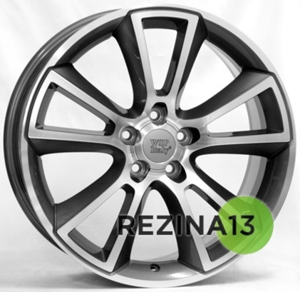 WSP Italy Opel (W2504) Moon 8x18 5x115 ET46 DIA70,2 (anthracite polished)