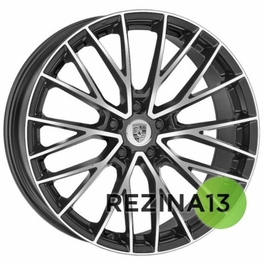 Replica Porsche (PO014) 11x21 5x130 ET58 DIA71,6 (matt black)
