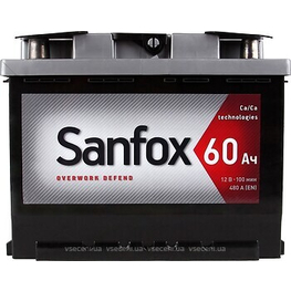 Sanfox 6СТ-60 Аз(AзЕ) 480A (1)