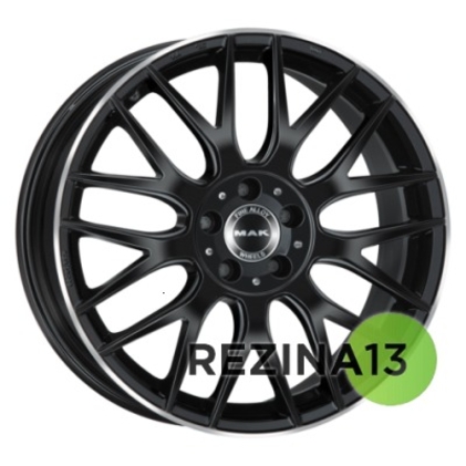 Mak Arrow 8x19 5x112 ET53 DIA66,6 (gloss black mirror ring)