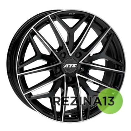 ATS Passion 10x22 5x112 ET16 DIA66,6 (black front polished)