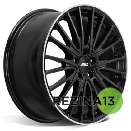 Aez Berlin 8,5x19 5x112 ET56,5 DIA66,6 (black polished lip)