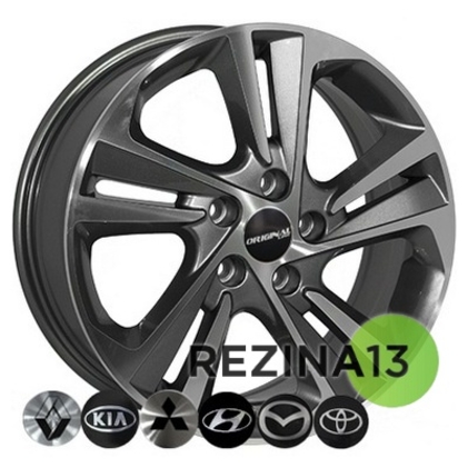 ZF 5258 7x17 5x114,3 ET48 DIA67,1 (GMF)