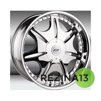 FJB F-318 9,5x22 6x139,7 ET20 DIA108,1 (chrome)