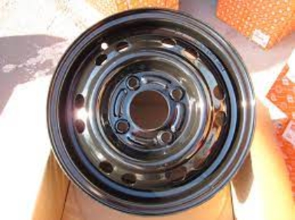 Steel ДК 4,5x13 4x114,3 ET45 DIA69,1 (Daewoo Matiz) Black