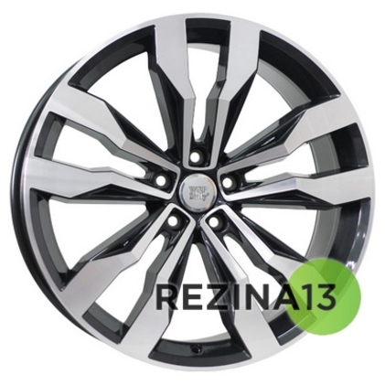 WSP Italy Volkswagen (W470) Cobra 8x19 5x112 ET57,1 DIA (gloss black polished)