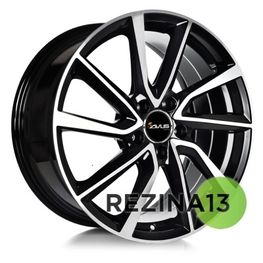 Avus AC-518 7,5x17 5x110 ET40 DIA65,1 (black polished)