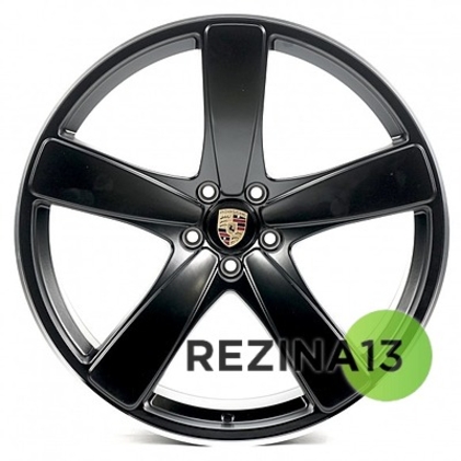Replica Porsche (PR5486) 10x21 5x112 ET19 DIA66,6 (satin black lip polished)