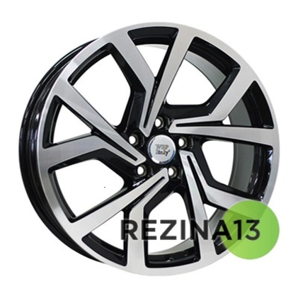 WSP Italy Volkswagen (W469) Giza 7,5x18 5x112 ET51 DIA57,1 (gloss black polished)