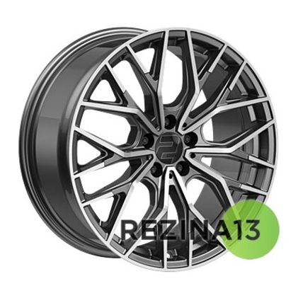 2DRV WH37 8x18 5x112 ET40 DIA66,6 (gloss black)