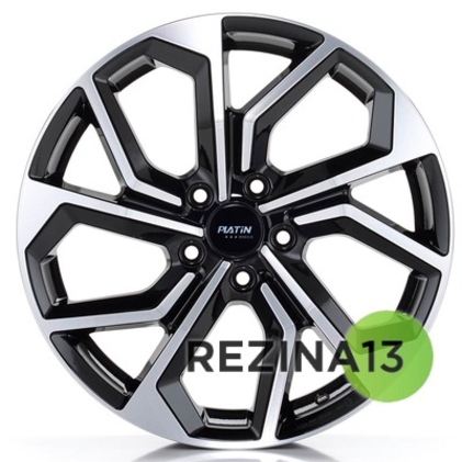 Platin P97 8x19 5x108 ET42 DIA65,1 (black front polished)