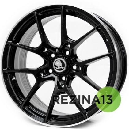 Replica Skoda (KW11) 7x16 5x112 ET35 DIA66,6 (MBL)
