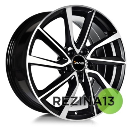 Avus AC-518 8x19 5x112 ET38 DIA66,6 (black polished)