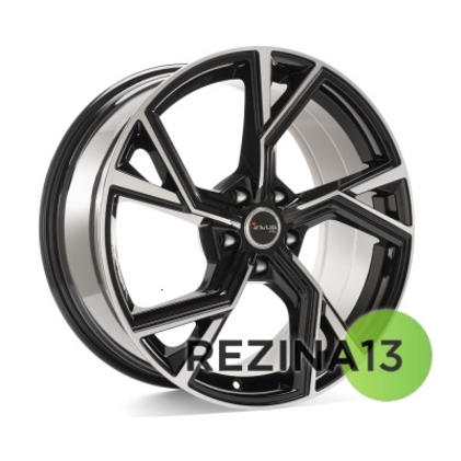 Avus AF20 9,5x21 5x112 ET31 DIA66,6 (black polished)