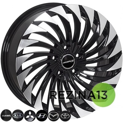 ZF 7247 7x17 5x114,3 ET35 DIA67,1 (BMF)