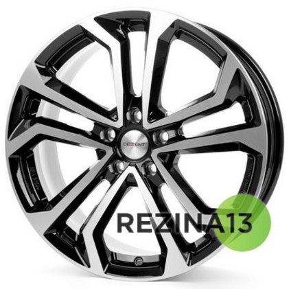 Dezent TA 7,5x18 5x112 ET51 DIA66,6 (black polished)