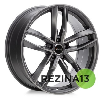 Avus AF16 10x21 5x112 ET20 DIA66,6 (matt anthracite polished)